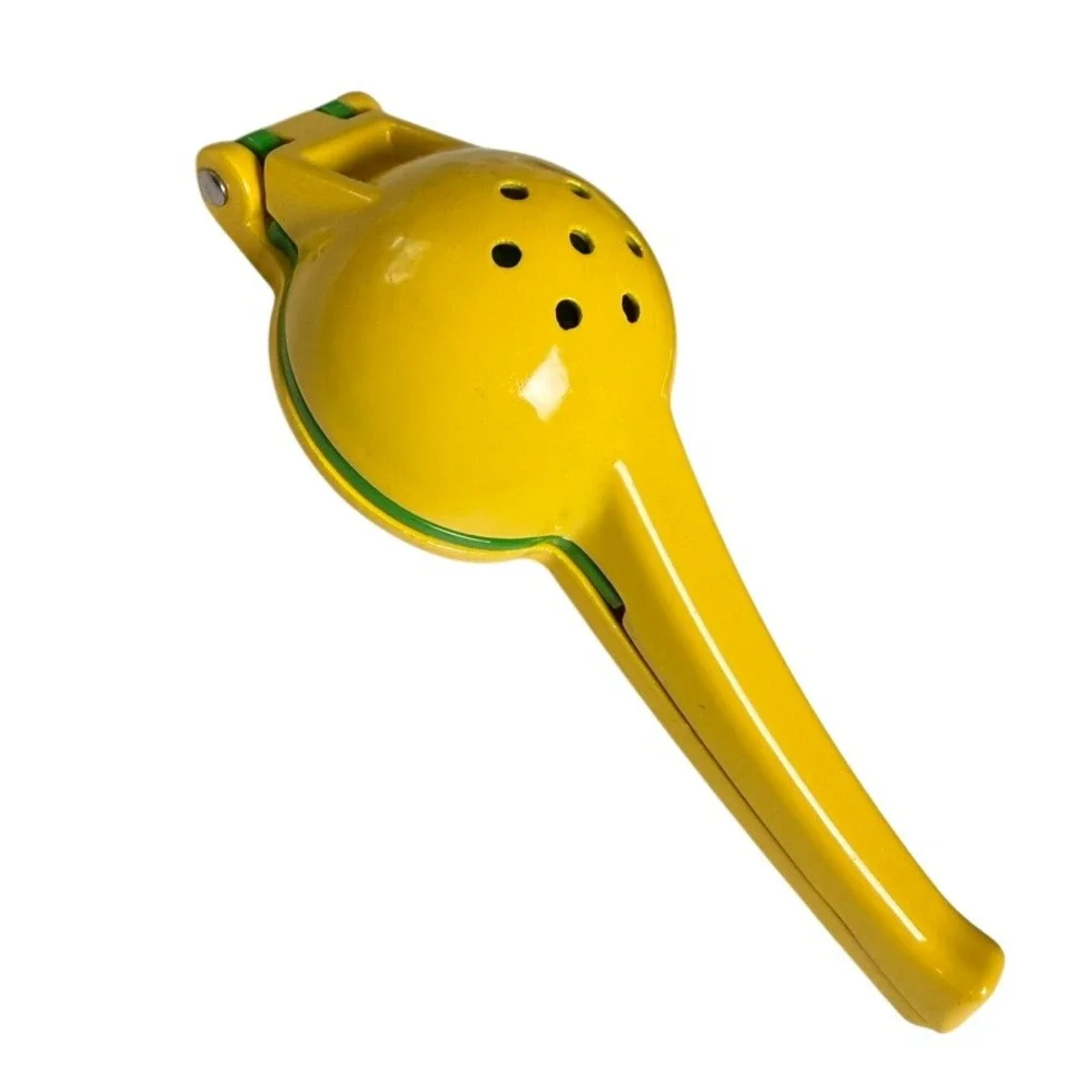 Zulay‎ Citrus Squeezer Manual Lemon Lime Kitchen Juicer Yellow Green Barware